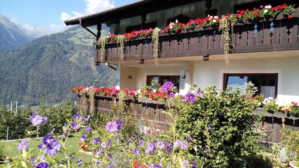 Zimmervermietung Groeberhof Schenna Exteriör bild